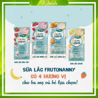 [Dfood Kid] ( đi air) Sữa nước tăng cân Fruto nyanya Ngày 12m+ hộp 200ml