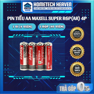 ☑️ Combo 4 Viên Pin AA 1.5v Maxell Super Power ACE R6P - Hàng Chính Hãng