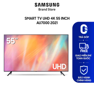 [Giao hàng miễn phí HCM] Smart TV Samsung UHD 4K 55 inch UA55AU7000KXXV