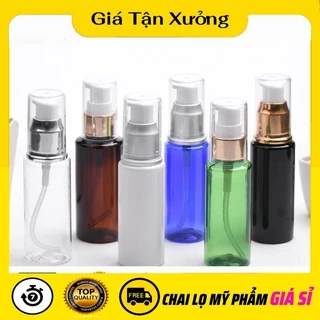 Chai Chiết Mĩ Phẩm, Chai Lọ Nhựa Pet Xịt Giọt 20ml,30ml,50ml,100ml Chiết Mỹ Phẩm