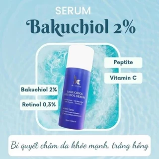 Serum Retinol bakuchiol 2% chống lão hóa tái tạo da giảm mụn K Lady Care 50ml/