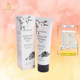 Tẩy tế bào chết da mặt than hoạt tính Nhật Kim Anh  - Laura Sunshine Charcoal Peeling Gel