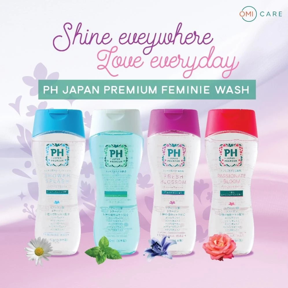 Dung Dịch Vệ Sinh Nhật Bản Hoàn Toàn Tự Nhiên PH Japan Premium Femine Wash (150ml)