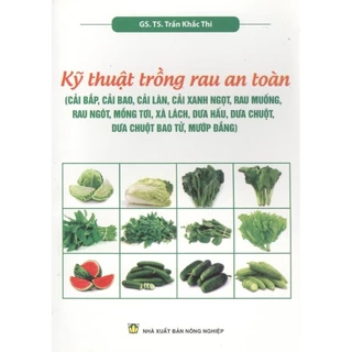 Sách - Kỹ Thuật Trồng Rau An Toàn