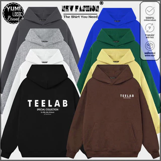 Áo Hoodie TEELAB Local Brand - Áo Khoác Nỉ bông cực dày form rộng nam nữ Unisex (HD2100L - Kèm Video Ảnh thật)