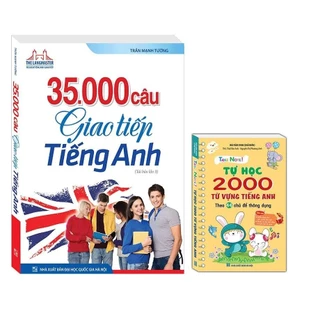 Sách - Combo 2 cuốn 35000 câu giao tiếp tiếng Anh + TAKE NOTE ! Tự học 2000 từ vựng tiếng anh - MT