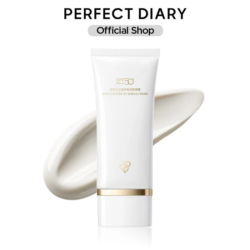 Kem chống nắng PERFECT DIARY 60ml SPF50+ PA+++ dưỡng ẩm bảo vệ khỏi tia UV