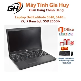 Laptop Dell Latitude E5480, E5450, E5550 màn 14 inch, 15.6 inch Ram 8G SSD 256G - Core i5 Likenew