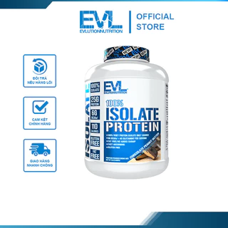 Sữa Dinh Dưỡng EVL 100% ISOLATE WHEY 5LBS 2.3KG Bổ Sung Protein Và Tăng Cơ Nhanh - USA