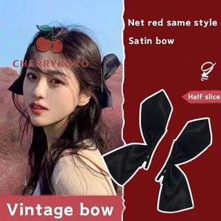 🍒🍒CHERRYKOKO Set 2 kẹp tóc nơ dễ thương dành cho nữ