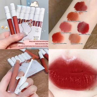 🍓Raspberry🍓 Set 6 thỏi son môi nhung mịn màu sắc đẹp cá tính