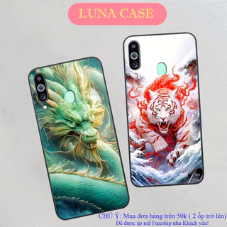 Ốp lưng Samsung A60 / M40 hình rồng hổ siêu ngầu LUNA CASE