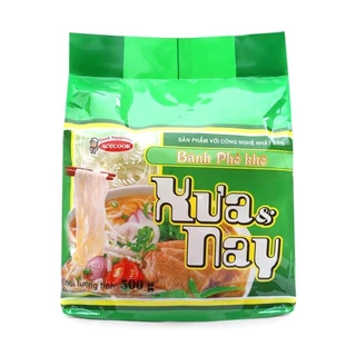 (Set 3 Gói) Bánh Phở Khô Xưa & Nay, Dried Pho Noodles (500g) - ACECOOK