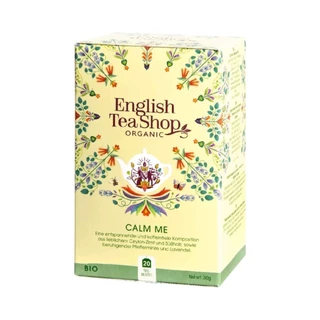 Trà Quế, Cam Thảo, Bạc Hà & Oải Hương Hữu Cơ, Calm Me, 20 Túi Trà, 1.06 oz (30g) - ENGLISH TEA SHOP