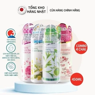 Sữa Tắm Manis Trắng Da Dưỡng Ẩm Nhật Bản (450ml)