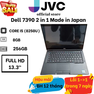 Laptop xách tay giá rẻ Dell Latitude 7390 2 in 1 Core i5-8250U  RAM 8GB SSD 256GB 13.3" FHD Touch  Win 10Pro Key_led Pin