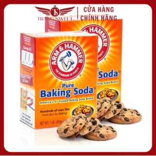 Bột Baking Soda Mỹ 454g Đa Công Dụng, Làm Bánh, Tẩy Rửa, Trắng Răng, Khử Mùi