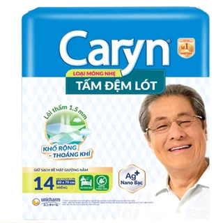 1 gói Tấm đệm lót Caryn mỏng nhẹ 14 miếng (60*70cm)