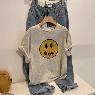 SALMO áo thun bigsize nữ xám ghi local brand cổ tròn áo phông mùa hè unisex 100%Cotton