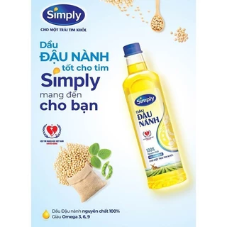 Dầu Đậu Nành Simply 1Lít