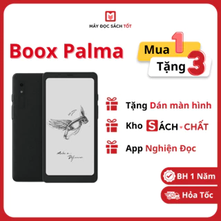 Máy đọc sách Boox Palma (Tặng dán màn hình, kho Sách Chất, ứng dụng Nghiện Đọc )