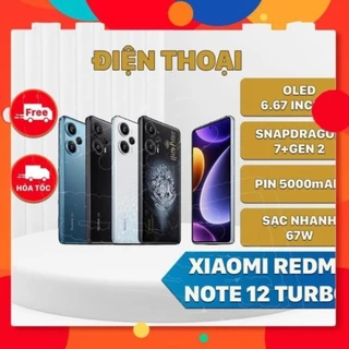 Điện thoại Xiaomi Redmi Note 12 Turbo Hàng Chính Hãng BH 12 Tháng - Không Đồng Kiểm