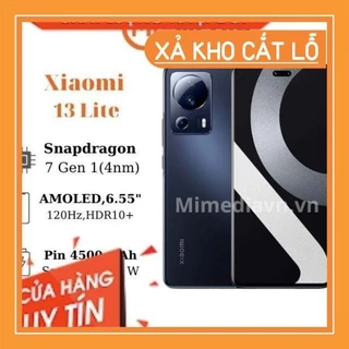 Điện thoại Xiaomi 13 Lite 5G Chính Hãng BH 18 Tháng - Không Đồng Kiểm