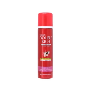 Mousse tạo kiểu và giữ nếp tóc Double Rich Hair 150ml