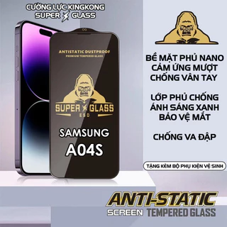 Cường lực KINGKONG Samsung A04s / A13 5G siêu tĩnh điện, siêu dày Shop Đôđôcase