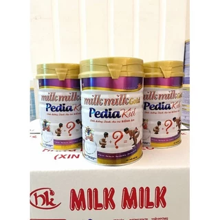 Sữa biếng ăn Milkmilkgold Pediakid 900G cho trẻ biếng ăn, thấp còi, chậm lớn