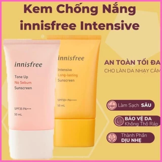 Kem chống nắng innisfree lâu trôi làm sáng da innisfree Intensive Triple Care Sunscreen SPF50+ 50ml >>> ***