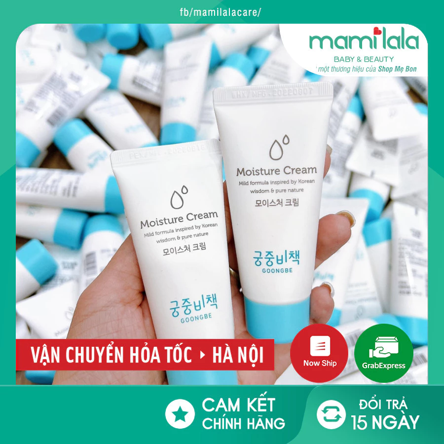 [MINI SIZE] Kem Dưỡng Da Dành Cho Trẻ Sơ Sinh Và Trẻ Nhỏ GOONGBE Moisture Cream 30ml