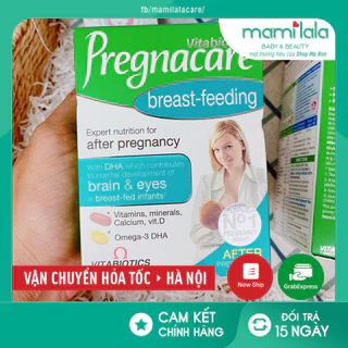 Vitamin tổng hợp Pregnacare Breastfeeding, Anh (84 viên) giúp lợi sữa và tăng cường đề kháng cho mẹ cho con bú sau sinh