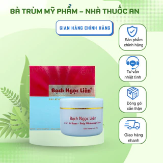 Kem dưỡng body Bạch Ngọc Liên xanh 💥 CHÍNH HÃNG 💥 Sản phẩm dưỡng ẩm da giúp da trăng hồng mịn màng