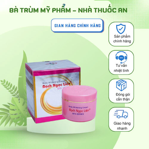 Kem dưỡng body Bạch Ngọc Liên hồng 💥 CHÍNH HÃNG 💥 Sản phẩm dưỡng ẩm da giúp da trăng hồng mịn màng