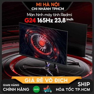 Màn hình máy tính gaming Redmi G24 – Tốc độ làm mới 165Hz, thời gian phản hồi 1ms, HDR 10