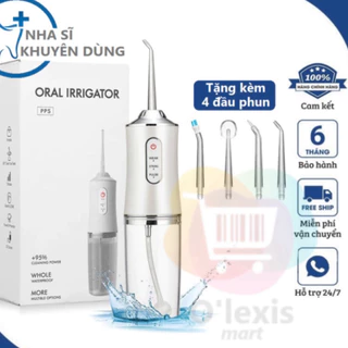 Máy Tăm Nước Cầm Tay Oral Irrigator - Tăm Nước Vệ Sinh Răng Miệng Hàng Chính Hãng