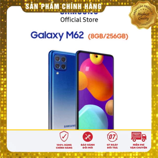 KHUYẾN MÃI  Chính Hãng Điện Thoại Samsung Galaxy M62 8GB/256GB - Hàng Chính Hãng ( sale ) Miễn phí giao hàng . giao hàng