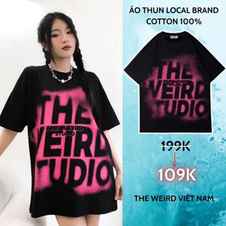 Áo thun LOCAL BRAND The Weird Phong Cách Unisex Form Rộng ATK803 sgenz.studio 2024