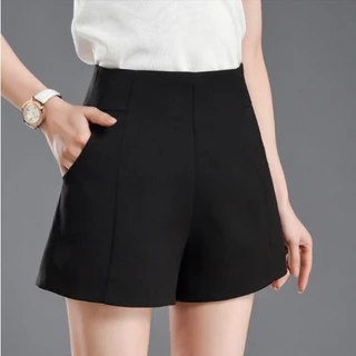 Quần Short Nữ Cạp Cao Siêu Tôn Dáng Chât Vải Cao Cấp - TOTOSA_TT21