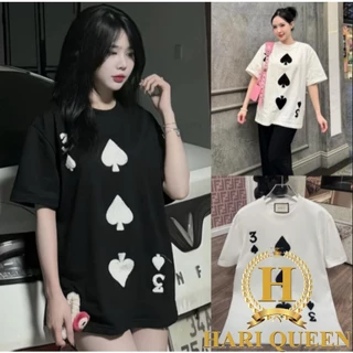 Áo thun tay lỡ 3 Bích E Đi Trước mới form rộng đẹp HARIQUEEN - Áo phông nam nữ Unisex chất cotton hottrend 2024