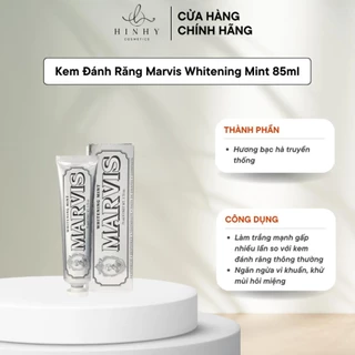 Kem Đánh Răng Marvis Whitening Mint 85ml