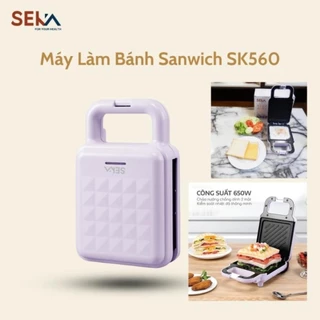 Máy Nướng Bánh Mì Sandwich SEKA SK560 Đa Năng Tiện Dụng Công Suất 650W Bảo Hành 12 Tháng