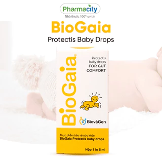 Men vi sinh BioGaia Protectis Baby Drops bổ sung lợi khuẩn cho đường tiêu hóa của trẻ (5ml)