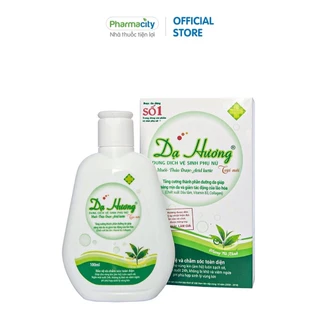 Dung dịch Dạ Hương vệ sinh phụ nữ trà xanh (100ml)