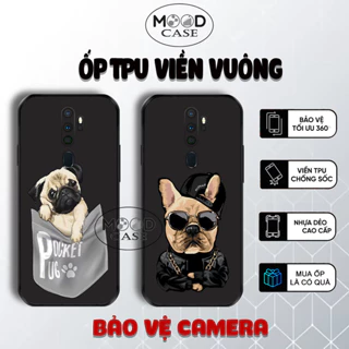 Ốp lưng Oppo A5 2020 , A9 2020 , A11 , A11x TPU cạnh vuông | MOOD case Ốp lưng bảo vệ camera