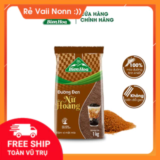 (Hàng mới về) Đường đen nữ hoàng Biên Hòa 1kg/túi