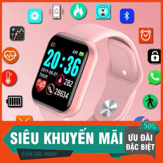 [siêu rẻ]  Đồng Hồ Thông Minh Y68 Kết Nối Bluetooth Chống Thấm Nước Kiểu Dáng Thể Thao Cho IPhone Xiaomi  [mới 100%]