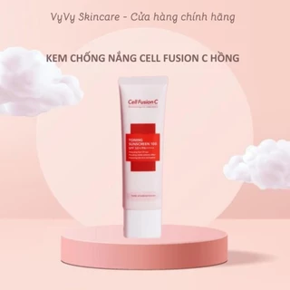 Kem chống nắng Cell Fusion C Toning Sunscreen Hồng nâng tone 100 SPF 50+/PA+++ ..