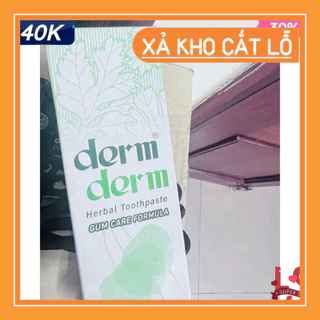 🌿 Kem Đánh Răng DERM DERM 160g Thảo Dược | Hàng Thái Lan Chính Hãng (Date 2025) - Chăm sóc nướu và răng hiệu quả! 💫